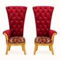 Rouge Royal Accent Chair Duo