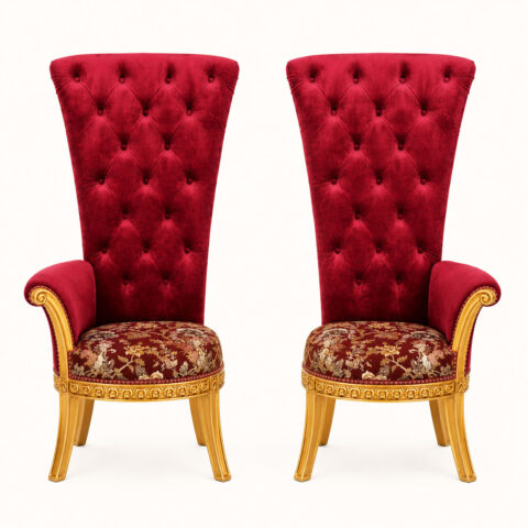 Rouge Royal Accent Chair Duo