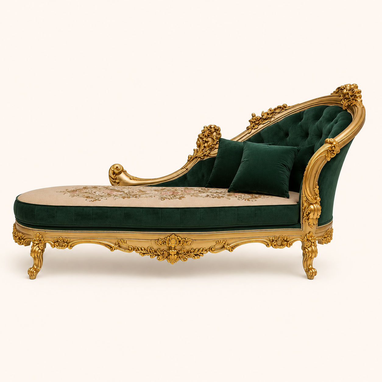 Emerald Royal Chaise Lounge Set