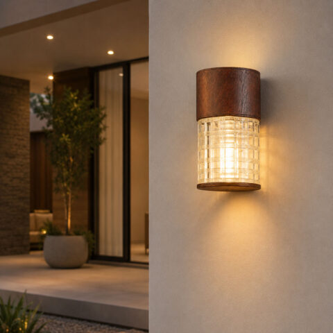 Amber Grove Wall Lantern