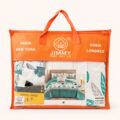 Aqua Bloom Duvet Cover Set