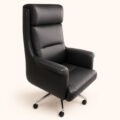 Aurelis Executive High-Back Leather Chair