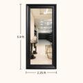 Black Wall Dressing Mirror