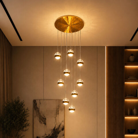 Cascade 9 Pendant Chandelier