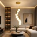 Cascade Globe Chandelier