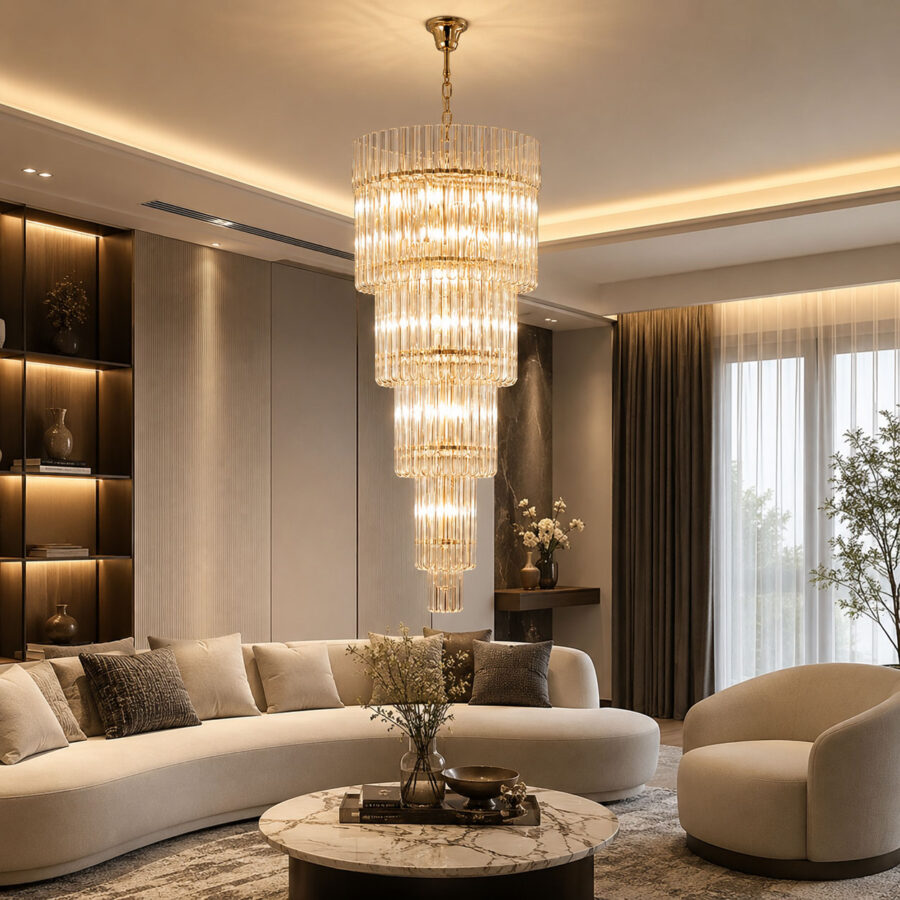 Cascade Radiance Chandelier