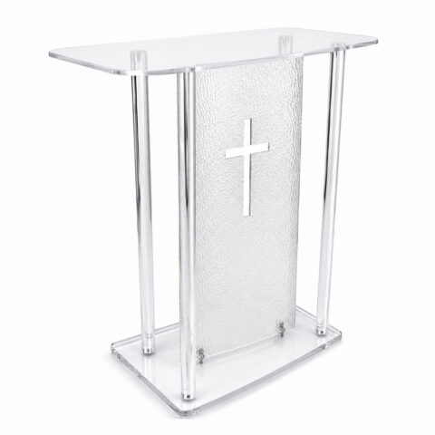 Celestia Crystal Acrylic Church Podium