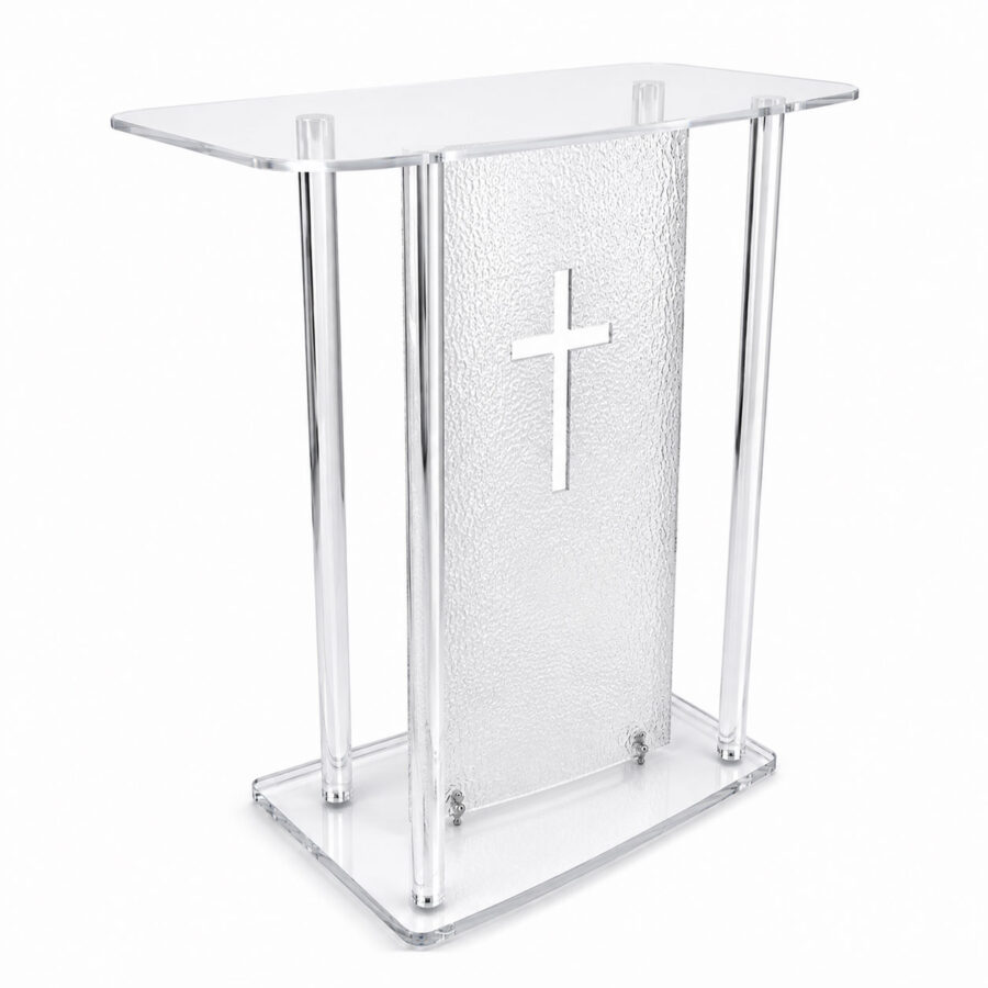 Celestia Crystal Acrylic Church Podium