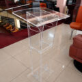 Crystal Lectern Podium