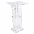 Crystal Lectern Podium