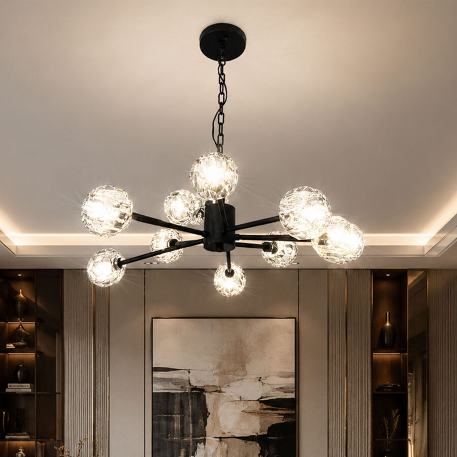 Crystal Nova Chandelier