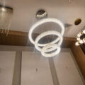 Crystal Trio Ring Chandelier