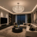 Crystal Veil Chandelier