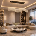 Crystal Wave Chandelier
