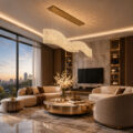 Crystal Wave Chandelier