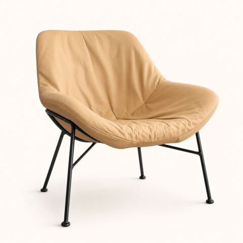 Desert Relax Lounge Chair - Camel Beige