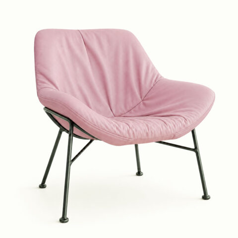 Desert Relax Lounge Chair - Blush Mauve