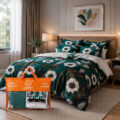 Emerald Bloom Duvet Cover Set
