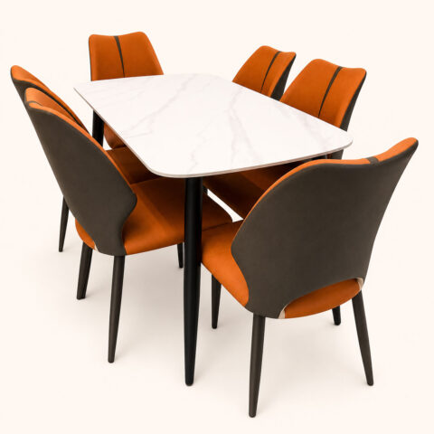 Evara 6-Seater Dining Set