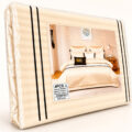 Ivory Stripe Bedding Set