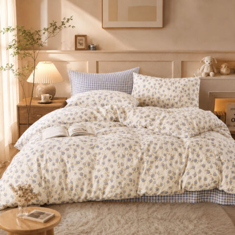 Lavelle DGY Cotton Duvet CoverSet