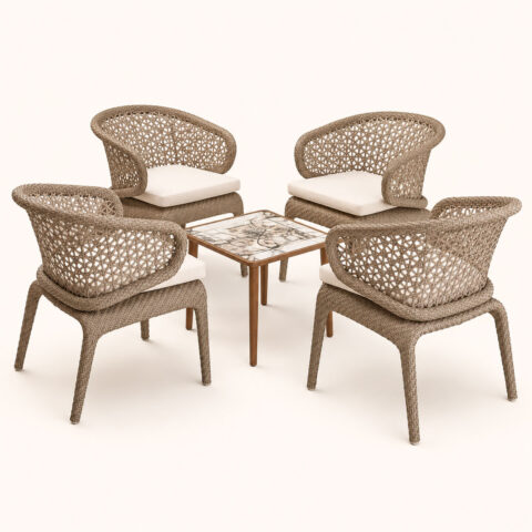 Lunara Weave Lounge Set