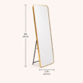 Golden Luxury Dressing Mirror