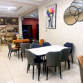 Marble Edge 6-Seater Dining Set
