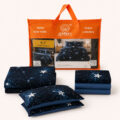 Midnight Galaxy Luxe Duvet Cover Set