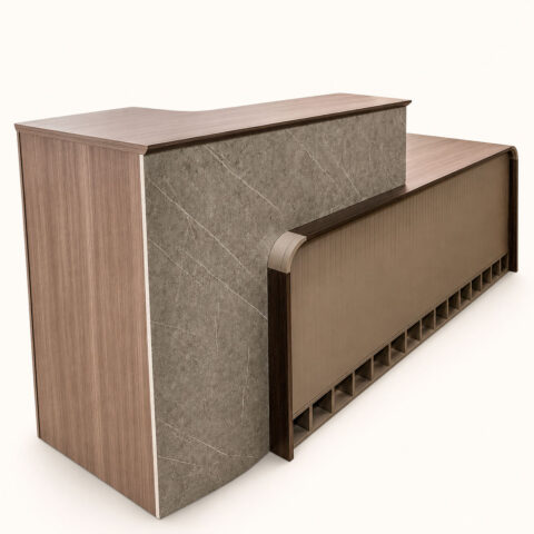NovaStone Executive Reception Desk