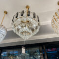 Obsidian Crystal Chandelier