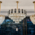 Obsidian Crystal Chandelier
