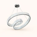 Orbit Crystal LED Chandelier