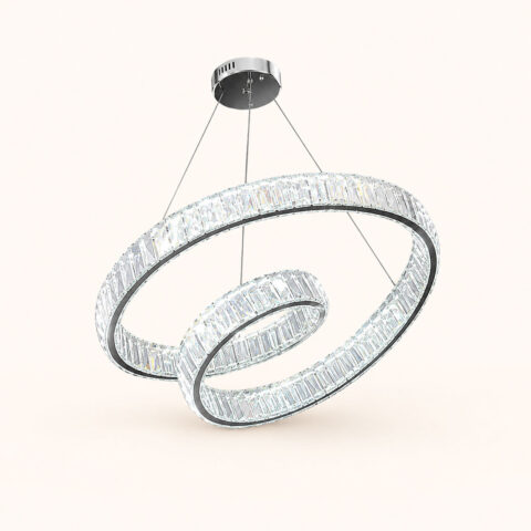 Orbit Crystal LED Chandelier