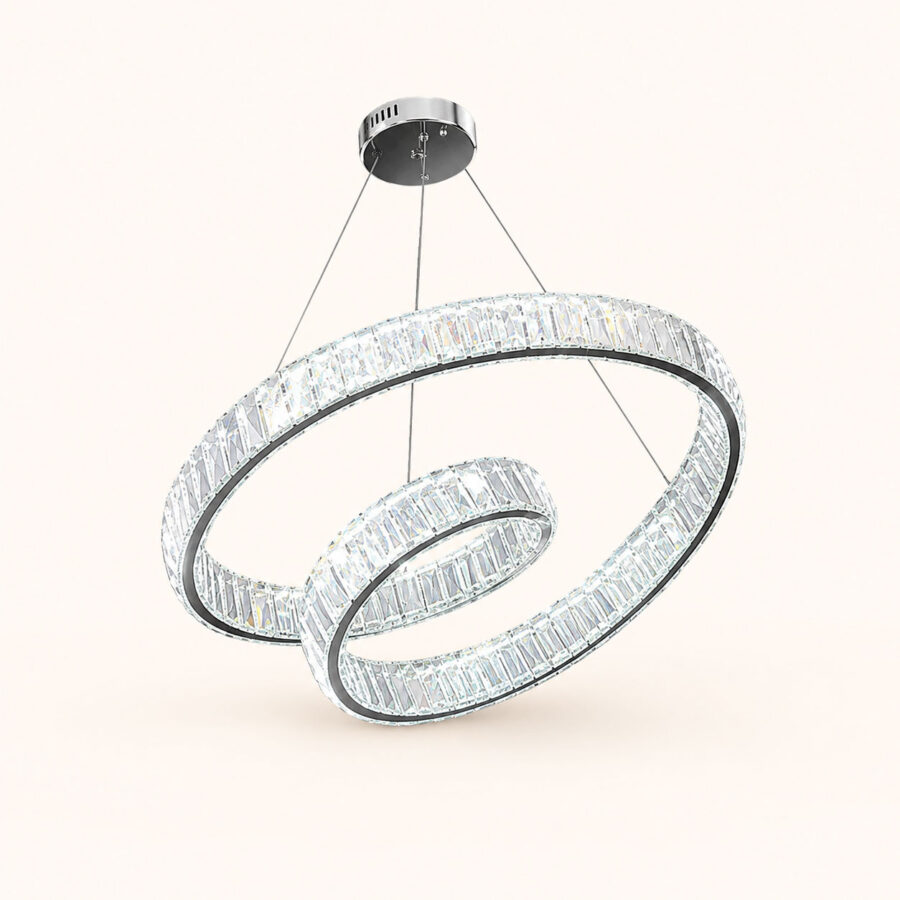 Orbit Crystal LED Chandelier