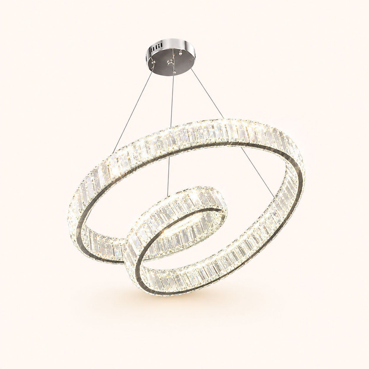 Orbit Crystal LED Chandelier