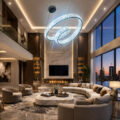 Orbit Crystal LED Chandelier