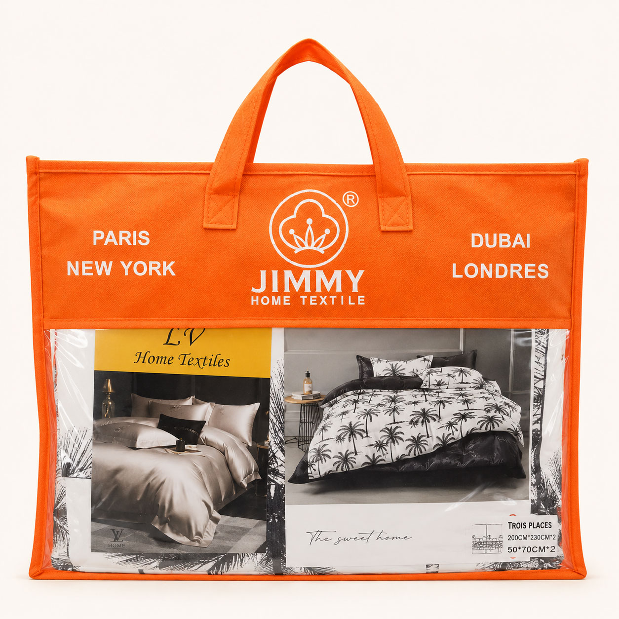 Palm Luxe Duvet Cover Set