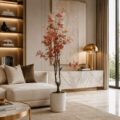 Rosé Aurelia Luxe Artificial Tree