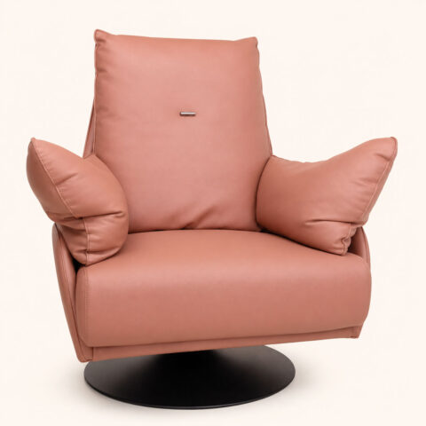 Roselle Luxe Swivel Lounge Chair