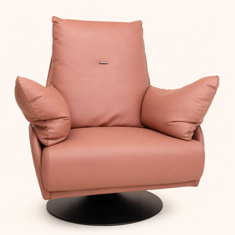 Roselle Luxe Swivel Lounge Chair
