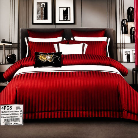 Royal Stripe Bedding Set