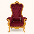 Royal Velvet Throne Lounge Set