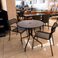 Velaro Round Cafe Set