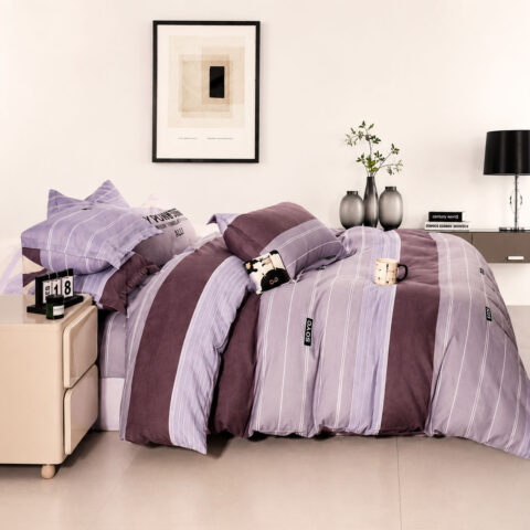 Veloura Stripe Bedding Set