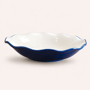Midnight Wave Porcelain Bowl