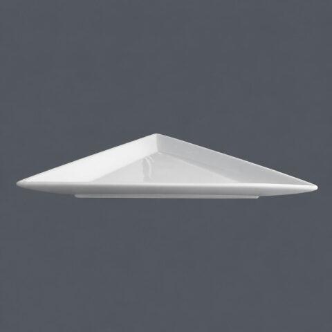 Triangular Ceramic Serving Plate