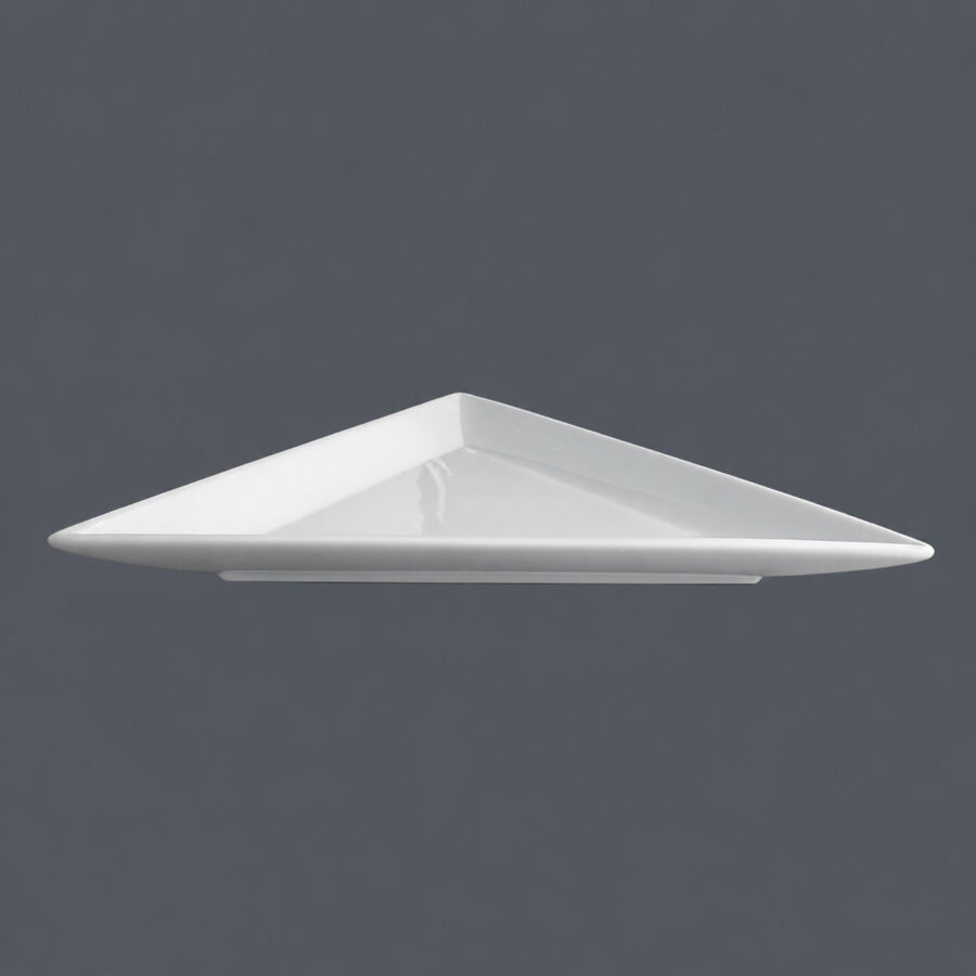 Triangular Ceramic Serving Plate