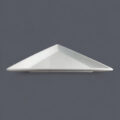 Triangular Ceramic Serving Plate