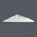 Triangular Ceramic Serving Plate